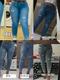 Pantalones de mezclilla elastizados de mujer,tallas S,M,XL