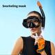 Set de Máscara panorámica y Snorkel para bucear
