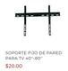 Soporte de pared para TV de 40 a 80 pulgadas Royal