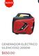 Generador electrico silencioso de 2000 wat