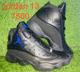 Tenis Jordan 13, número 39, negros